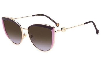 Solbriller Carolina Herrera HER0112/S RY8/QR Cat Eye Lilla