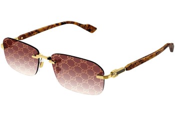 Solbriller Gucci GG1221S 004 Tiny Guld