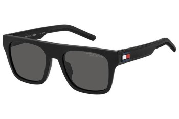 Solbriller Tommy Hilfiger TH1976/S 003/M9 Polarized Firkantet Sort