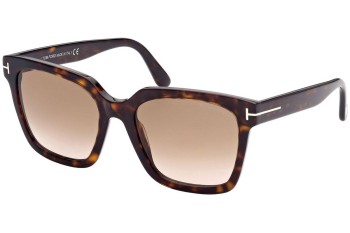 Solbriller Tom Ford Selby FT0952 52F Firkantet Havana