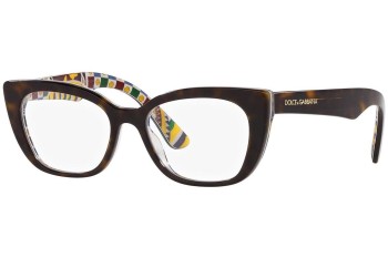 Briller Dolce & Gabbana DX3357 3217 Cat Eye Havana