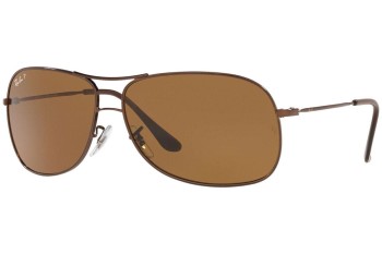 Solbriller Ray-Ban RB3267 014/83 Polarized Pilot Brun