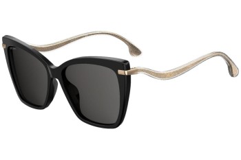 Solbriller Jimmy Choo SELBY/G/S 807/M9 Polarized Oversize Sort