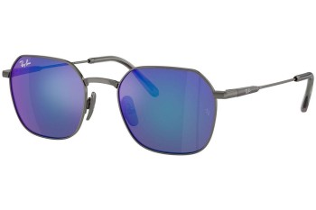 Solbriller Ray-Ban Jim Titanium RB8094 165/4L Polarized Special Grå