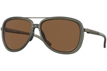 Solbriller Oakley Split Time OO4129 412925 Pilot Grøn