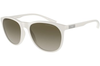 Solbriller Emporio Armani EA4210 53448E Rund Hvid