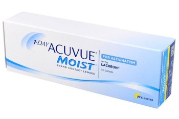 Daglige 1 Day Acuvue Moist for Astigmatisme (30 linser)