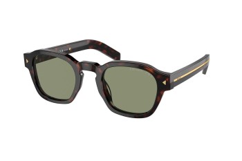 Solbriller Prada PRA16S 17N20G Polarized Oval Havana