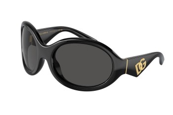 Solbriller Dolce & Gabbana DG6201 501/87 Oval Sort