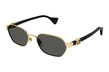 Solbriller Gucci GG1593S 001 Oval Guld