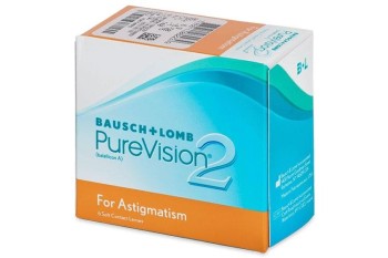Månedlige PureVision2 for Astigmatism (6 linser)