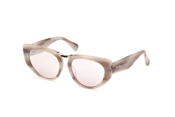 Solbriller Max Mara MM0093 60G Cat Eye Beige