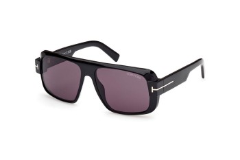 Solbriller Tom Ford FT1101 01A Flat Top Sort