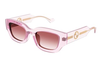 Solbriller Gucci GG1558SK 003 Firkantet Pink