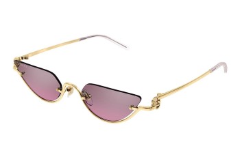 Solbriller Gucci GG1603S 003 Cat Eye Guld