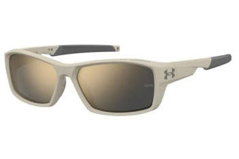 Solbriller Under Armour UAFANATICAL 2QU/JO Rektangulær Beige