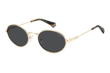 Solbriller Polaroid PLD6228/S/X 000/M9 Polarized Oval Guld