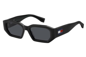 Solbriller Tommy Hilfiger TJ0099/S 807/IR Firkantet Sort