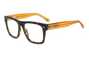 Briller Dsquared2 ICON0018 L9G Flat Top Havana