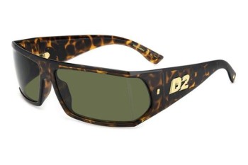 Solbriller Dsquared2 D20140/S 086/QT Rektangulær Havana