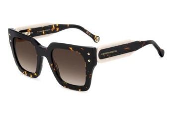 Solbriller Carolina Herrera HER0255/S 086/HA Firkantet Havana