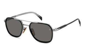 Solbriller David Beckham DB1161/S 284/M9 Polarized Rektangulær Sølv