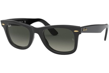 Solbriller Ray-Ban Wayfarer RB2140 901/71 Firkantet Sort