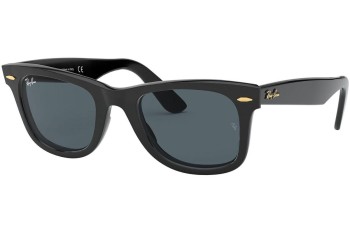 Solbriller Ray-Ban Wayfarer RB2140 901/R5 Firkantet Sort