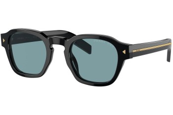 Solbriller Prada PRA16SF 16K04D Polarized Rund Sort