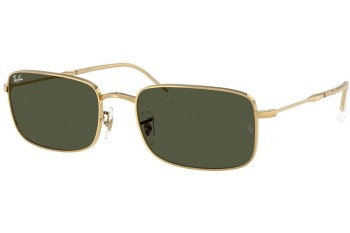 Solbriller Ray-Ban RB3746 001/31 Rektangulær Guld