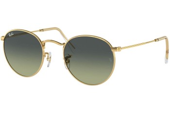 Solbriller Ray-Ban Round Metal RB3447 001/BH Rund Guld