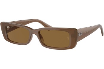 Solbriller Ray-Ban RB4425 677973 Rektangulær Brun