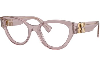 Briller Miu Miu MU01VV 12W1O1 Oval Pink