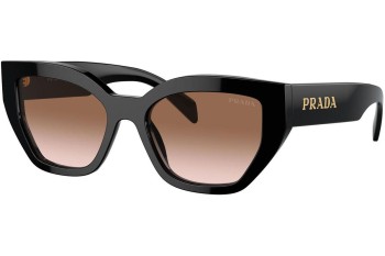 Solbriller Prada PRA09S 1AB0A6 Cat Eye Sort