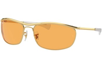 Solbriller Ray-Ban Olympian I Deluxe RB3119M 001/13 Rektangulær Guld