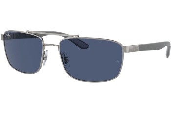 Solbriller Ray-Ban RB3737 004/80 Rektangulær Grå