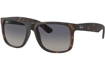 Solbriller Ray-Ban Justin RB4165 865/8S Polarized Firkantet Havana