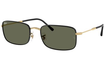 Solbriller Ray-Ban RB3746 927158 Polarized Rektangulær Guld