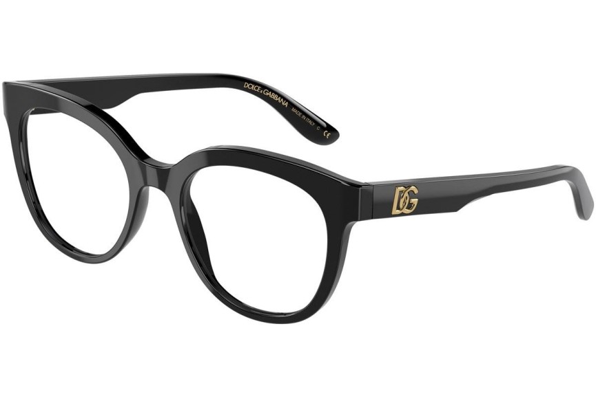 Briller Dolce & Gabbana DG3353 501 Rund Sort