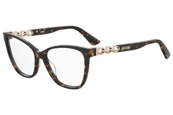 Briller Moschino MOS588 086 Cat Eye Havana