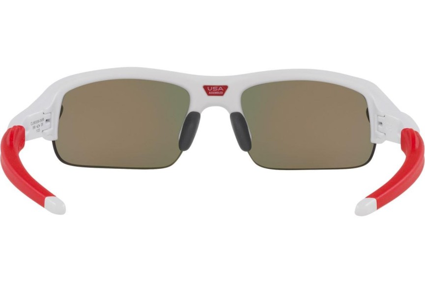 Solbriller Oakley Flak XXS OJ9008-09 Rektangulær Hvid