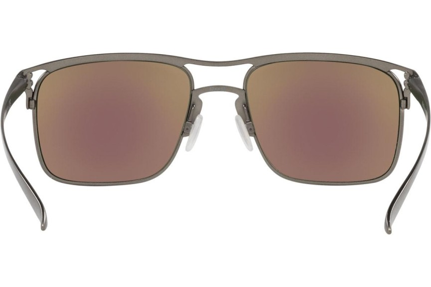 Solbriller Oakley Holbrook TI OO6048-04 Polarized Firkantet Grå