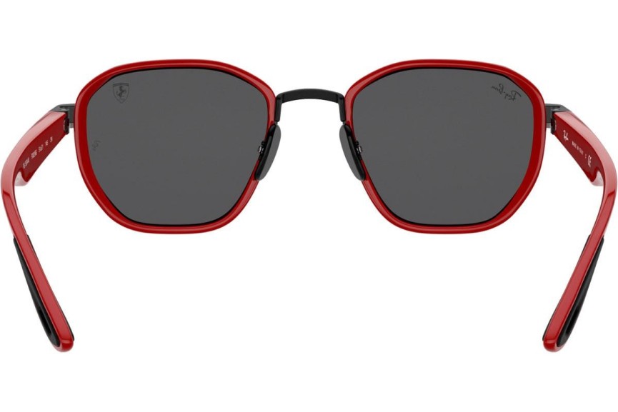 Solbriller Ray-Ban Scuderia Ferrari Collection RB3674M F0026G Firkantet Sort