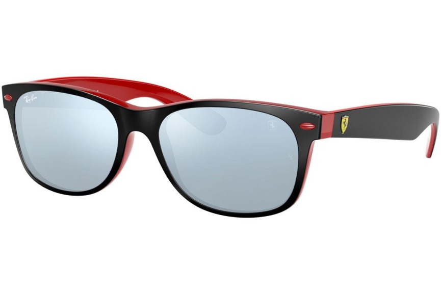 Solbriller Ray-Ban New Wayfarer Scuderia Ferrari Collection RB2132M F63830 Firkantet Sort