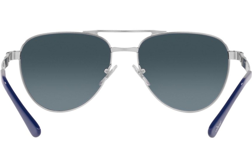 Solbriller Persol PO1003S 518/S3 Polarized Pilot Sølv