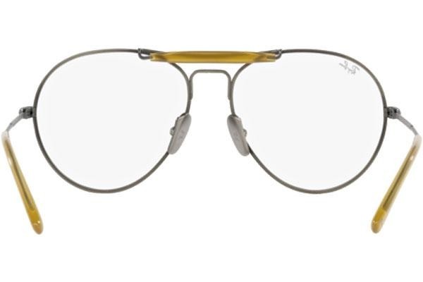 Briller Ray-Ban Titanium Collection RX8063V 1223 Pilot Sølv