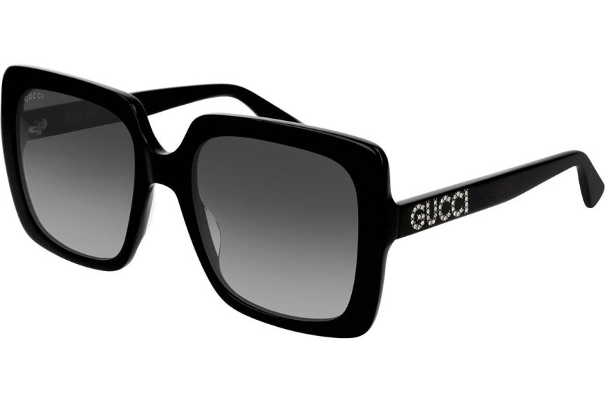 Solbriller Gucci GG0418S 001 Oversize Sort