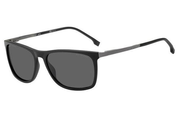 Solbriller BOSS BOSS1249/S 003/M9 Polarized Firkantet Sort