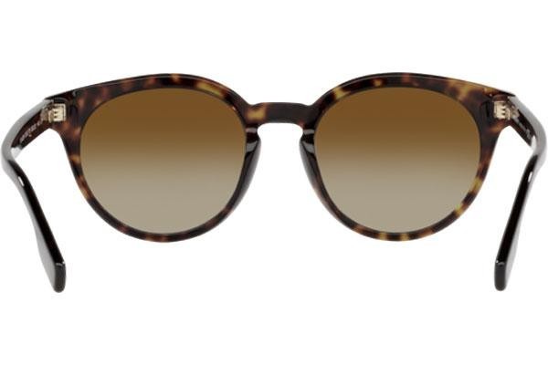 Solbriller Burberry Amelia BE4326 3002T5 Polarized Rund Havana