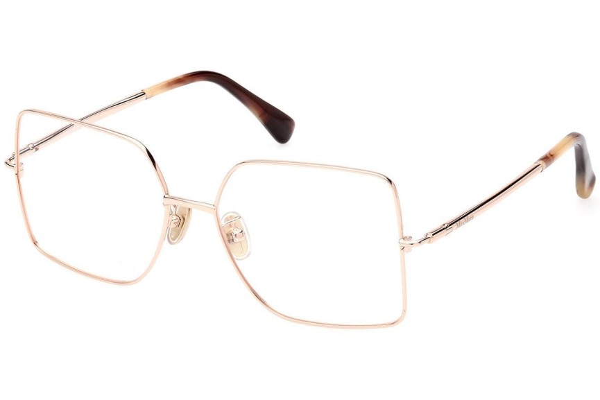 Briller Max Mara MM5098-H 033 Firkantet Guld